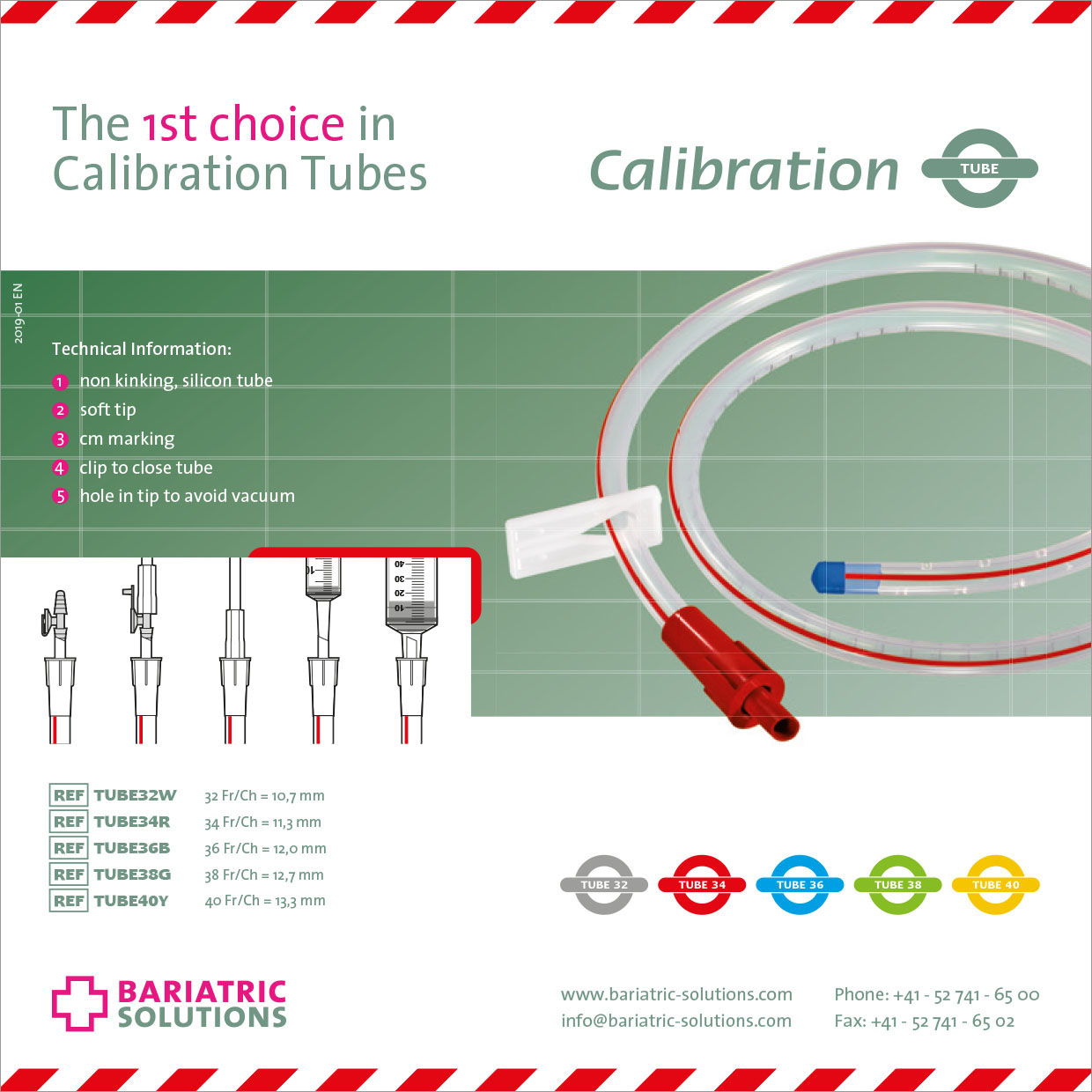 flyer Calibration Tube EN